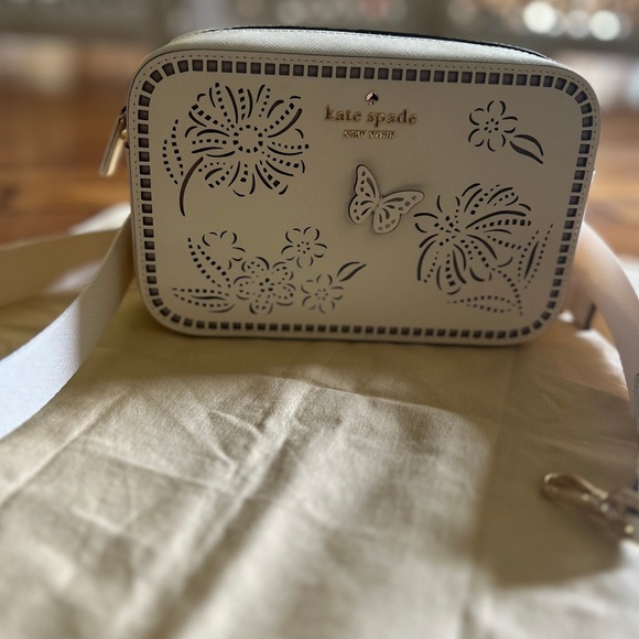 Kate Spade Madison Perforated Camera Crossbody Bag - Picture 3 of 8